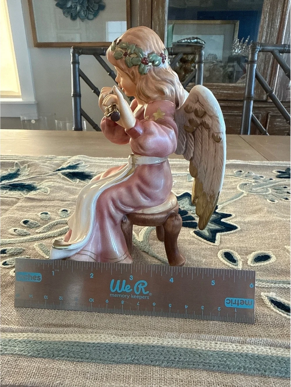 Goebel Weihnachten Angel Figurine Playing Flute